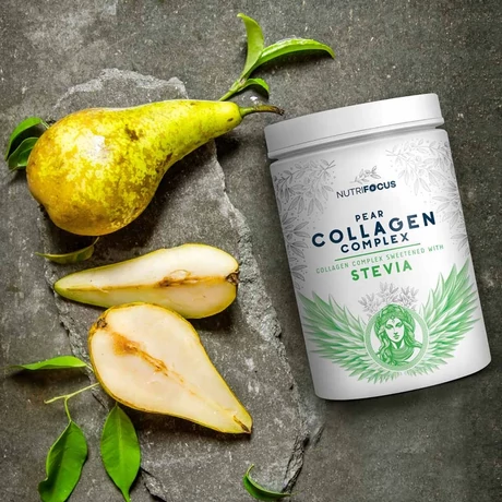 Nutrifocus Collagen Complex Stevia 300g Körte