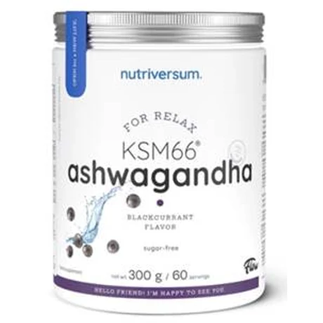 Nutriversum KSM66 Ashwagandha For Relax feketeribizli 300g