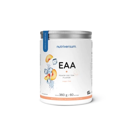 Nutriversum  FLOW - EAA Sugar Free barackos jeges tea 360 g