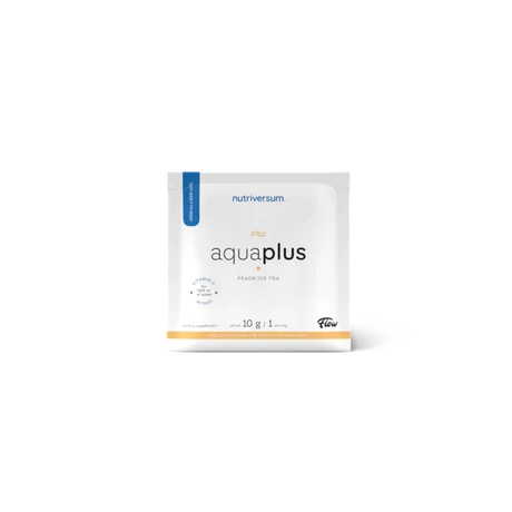 Nutriversum FLOW Aqua+ italpor 10g barackos ice tea
