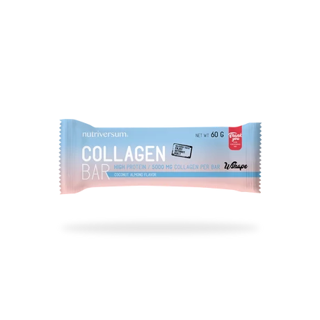 Nutriversum Wshape Collagen Bar 60g kókusz mandula