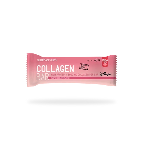 Nutriversum Wshape Collagen Bar 60g Ruby csokoládé