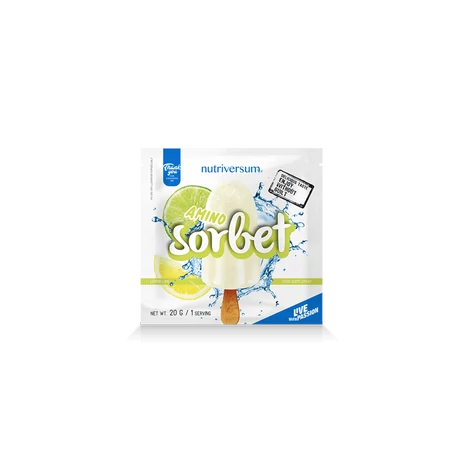 Nutriversum Dessert Amino Sorbet 20g citrom-lime