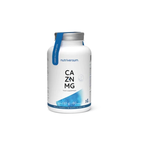 Nutriversum - VITA - CA-ZN-MG Unflavoured 60 tab