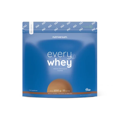 Nutriversum - PURE - EVERYWHEY Tripla csokoládé 1000 g