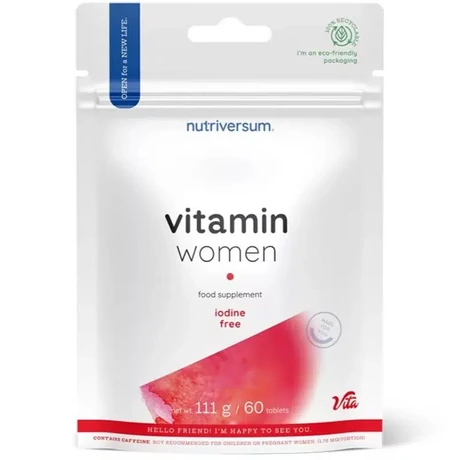 Nutriversum Vitamin Women jódmentes 60tbl.