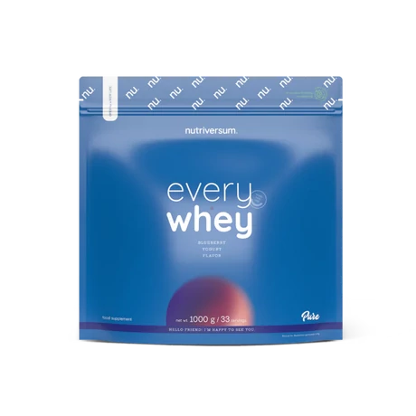 Nutriversum - PURE - EVERYWHEY Áfonyás joghurt 1000 g