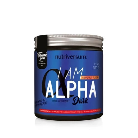 Nutriversum Dark I am Alpha 300g grapefruit