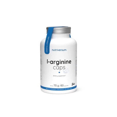 Nutriversum L-Arginine Caps arginin 800mg 60 kapszula
