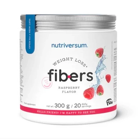 Nutriversum Weight loss fibers 300g Málna