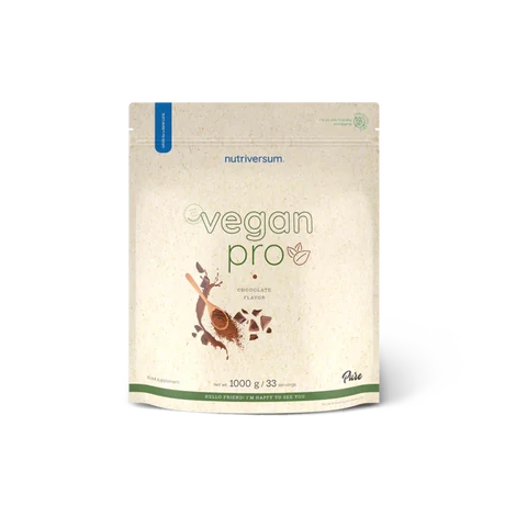 Nutriversum Vegan Pro 1000 g fehérjepor csoki