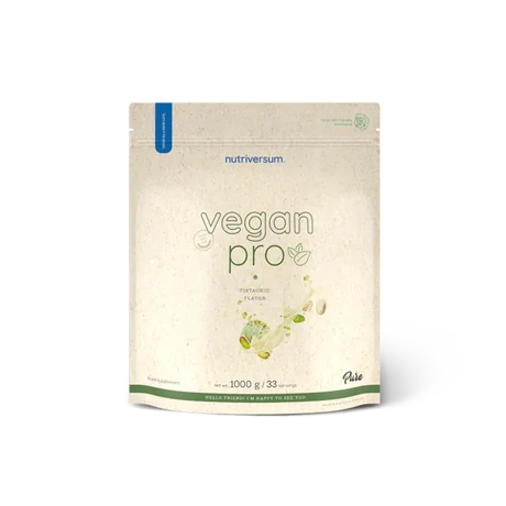 Nutriversum Vegan Pro 1000 g fehérjepor pisztácia