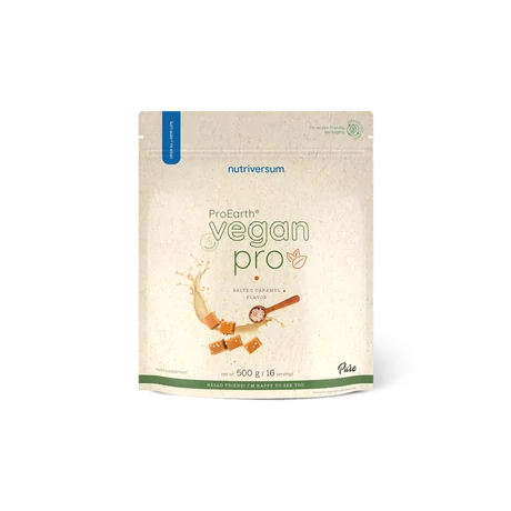 Nutriversum Pure Vegan Pro ProEarth 500g sós karamell