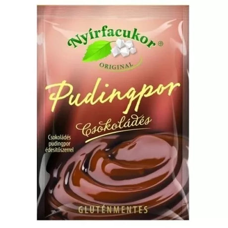 Nyírfacukor gluténmentes csokis pudingpor 75 g