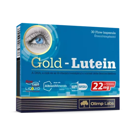 Olimp Labs Gold Lutein -Innovatív formula a szemek védelmében
