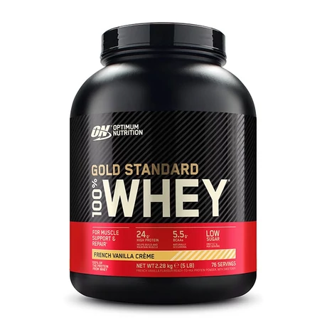 Optimum Nutrition, Gold Standard 100% (Francia Vanília) 2,27 kg