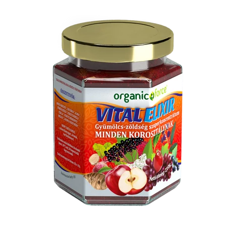Organicforce Vital elixír, minden korosztálynak 210g
