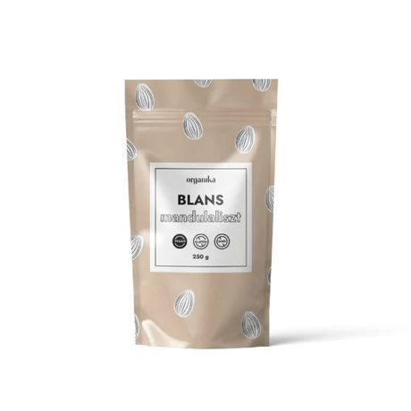 Organika mandulaliszt 250g blans