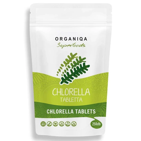 Organiqa Superfoods Bio Chlorella tabletta 125g