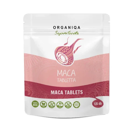 Organiqa Superfoods Bio Maca tabletta 60g - 120 db