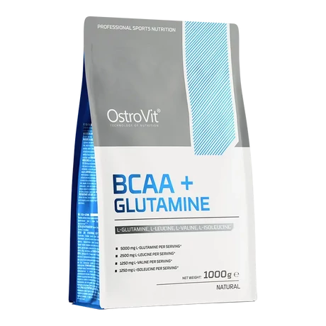 OstroVit BCAA + Glutamine 1000 g ízesítetlen