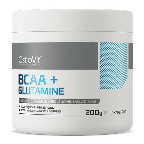 OstroVit BCAA + Glutamine 200 g grapefruit