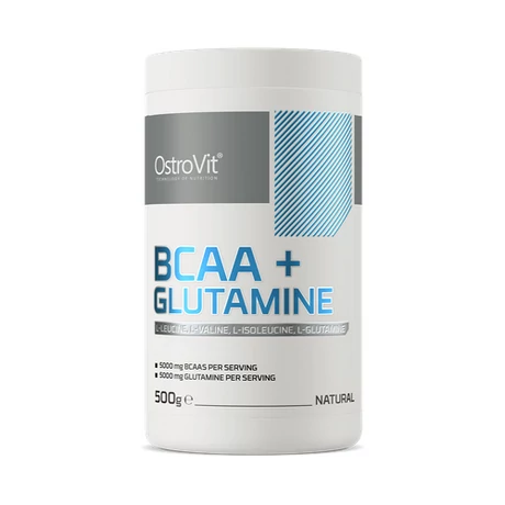OstroVit BCAA + Glutamine 500 g ízesítetlen