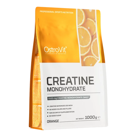 OstroVit Creatine Monohydrate 1000 g narancs
