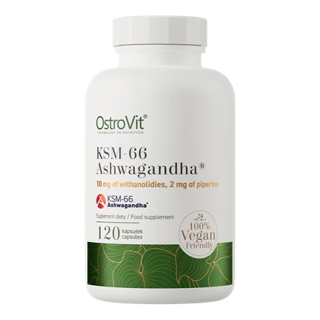 OstroVit KSM-66 Ashwagandha® VEGE 120 kapsz.