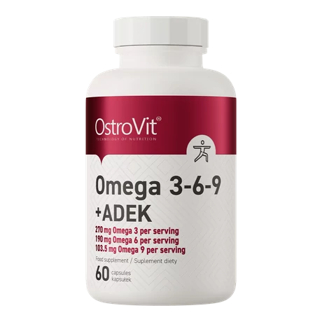 OstroVit Omega 3-6-9 + ADEK 60 kapsz