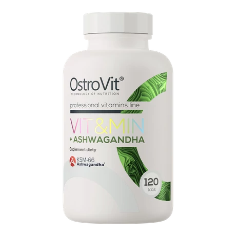 OstroVit VIT&MIN + Ashwagandha 120 tab.