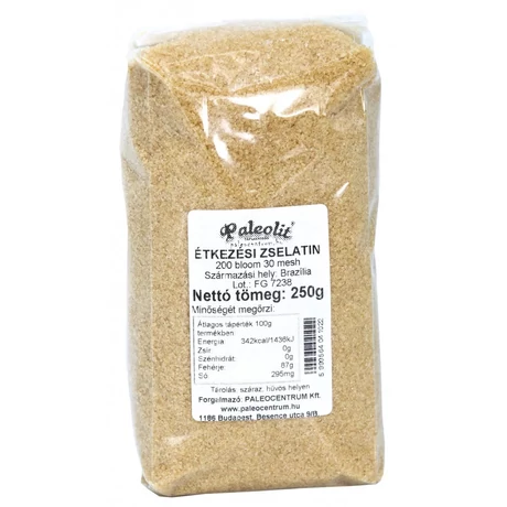 Paleolit étkezési zselatin 250g marha