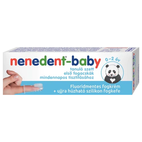 Nenedent Baby fogkrém + fogkefe 20 ml