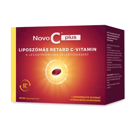 Novo C plus liposzómás retard C-vitamin 90x