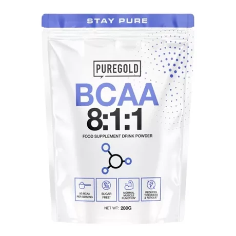 Pure Gold BCAA 8:1:1 limonádé 280g