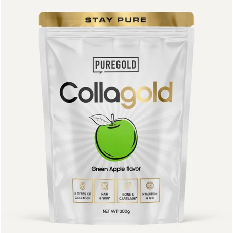 Pure Gold Protein CollaGold 300g zöldalma