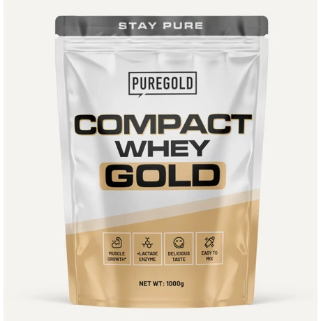 Pure Gold Protein Compact Whey Gold 1000g Fehércsoki málna