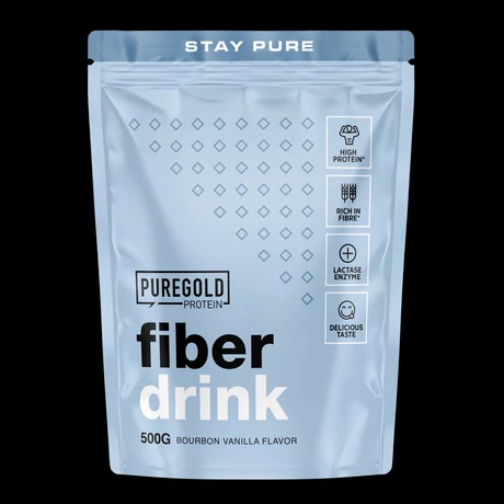Pure Gold Fiber Drink Bourbon vanília 500g