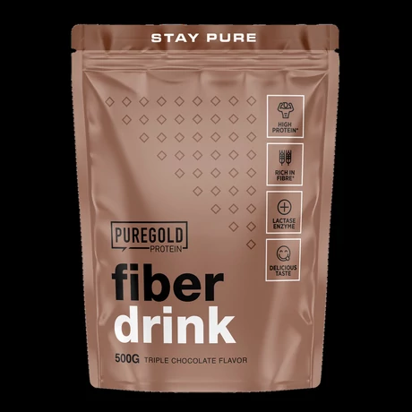 Pure Gold Fiber Drink tripla csoki 500g