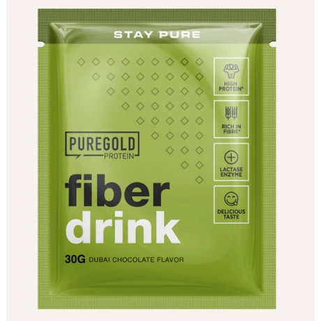 Pure Gold Fiber Drink Dubai chocolate 50g