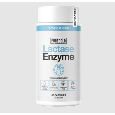 Pure Gold Lactase Enzyme 60 kapsz