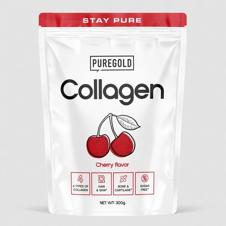 Pure Gold Protein Collagen 300g cherry