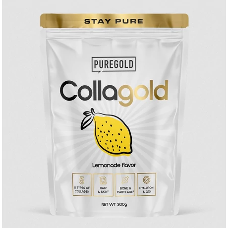 Pure Gold Collagold 300g lemonade