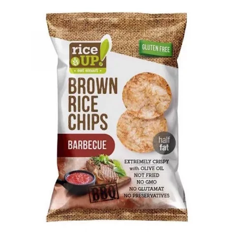 Rice up Kukorica chips BBQ ízesítéssel 60 g