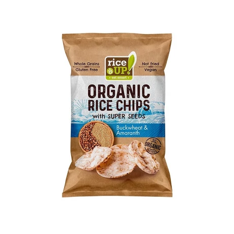 Rice Up Chips Hajdinával és Amaranttal 25 g