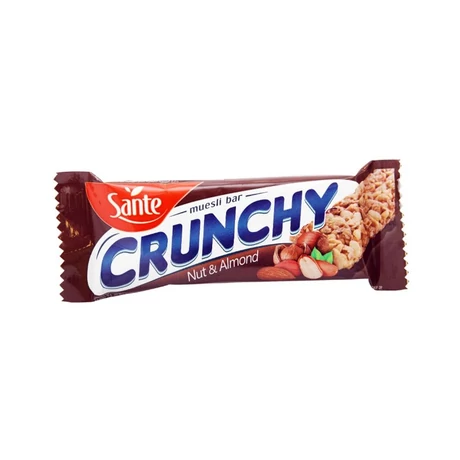 SANTE Crunchy müzliszelet mogyorós mandulás 40 g