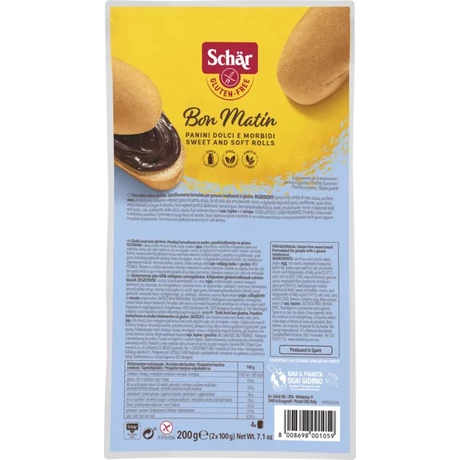 Schär Bon Matin édeskiflik 200 g