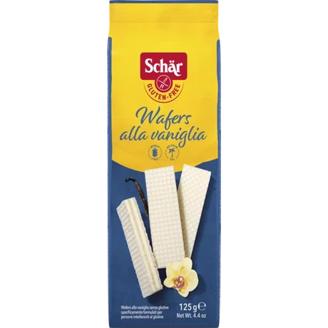 Schär WAFER vaníliakrémes ostya 125g