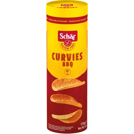 Schär Curvies chips BBQ 170 g