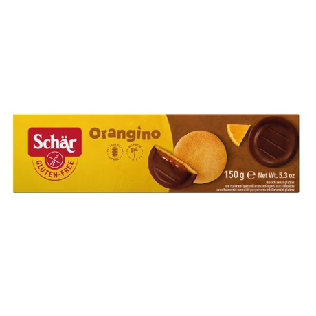 Schär ORANGINO narancsos piskótatallér 150g
